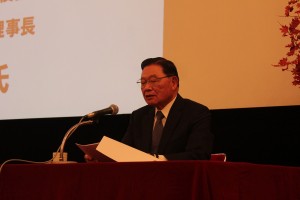 台湾経済研究院の江丙坤理事長