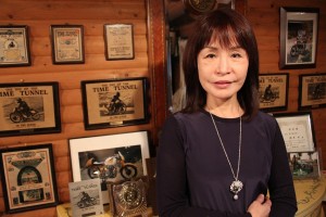 埼玉台湾総会の会長を務める榎本友里(林月理)さん