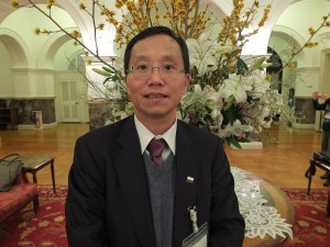 台北律師公会の黄旭田理事長