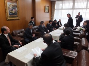 高雄市議會副議長蔡昌達拜會橫濱市議會副議長仁田昌壽