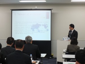 台湾の各種スマートエネルギーにおける動向や現状、今後の展望などについて説明した。