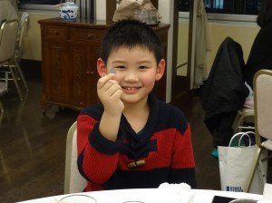 會員子女吃水餃幸運中紅包