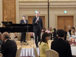 駐橫濱辦事處處長粘信士表示台日間透過音樂交流,成功促進雙方親善友好