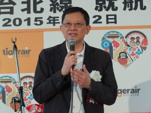 タイガーエア台湾の關栩CEO