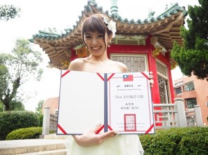 獲封「ＴＮＡ美甲親善大使」的日本女星南明奈表示，希望可以促進台日兩地的美甲交流
