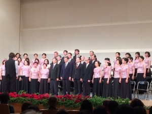 台灣合唱團演唱