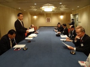 近大校友會中華民國在日支部 會長張碧華主持理監事會議