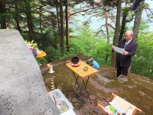 根井洌理事長による追悼の辞