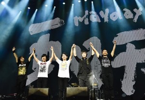 五月天感謝歌迷支持,結束武道館演出後,將閉關創作(©橋本塁(SOUND SHOOTER))