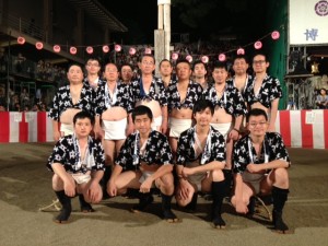 2015年参加留学生と仲間達
