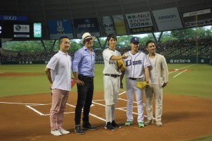 曹佑寧さん、郭俊麟投手、中孝介さん