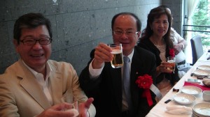 沈斯淳代表與親民黨日本代表 時鎮棣