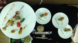 個人賽金獎作品之一:開心果雞捲附碳烤食蔬/龍德家商