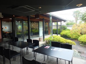 和テイストで至る所にこだわりが感じられる「カフェ空」