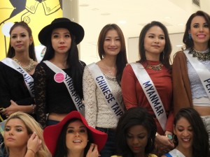 ミス・インターナショナル世界大会・台湾代表の顏辰甯さん()