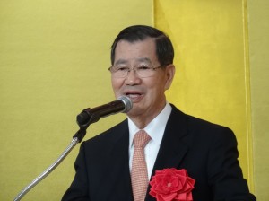 前副總統蕭萬長應邀出席