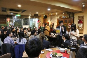 會中聚集東京地區各校台灣留學生會會長出席傳承交接