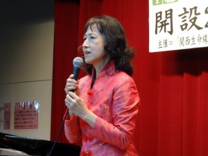 關西生命線代表梁碧玉說、除了感謝還是感謝