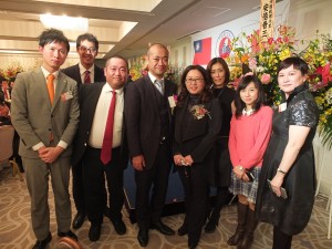 同会には不動産業関係者ら110人が出席した