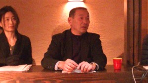 宏大貿易株式會社代表取締役清水泰宏遠從靜岡來參加橫濱台商會
