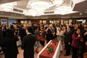 新年会には日台における各界関係者らが出席した