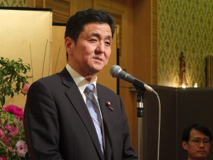 岸信夫議員は台北市の未来の発展に期待を述べた
