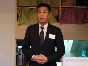 京都華僑總會副會長 安田隆昌