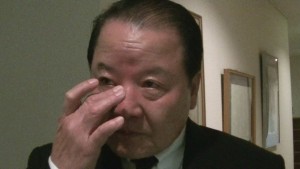 媽祖廟董事長詹德薰感念阿嬤落淚