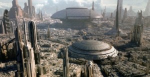「星際旅行:冒險續航」有多種內容隨機播出,每次搭乘都有不一樣的新鮮感(©Disney ©& TM Lucasfilm Ltd.)