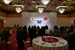 現場為台南市震災罹難者默哀