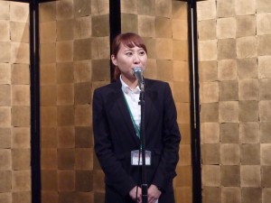⑩周 文琦さんの感謝と決意表明
