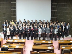 ITIインターン生と受け入れ企業ら