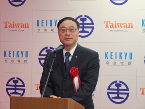 台湾交通部台湾鉄路管理局の周永暉局長