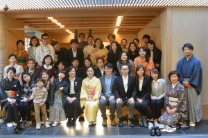 ⑥日本文化の伝授、有り難うございました。