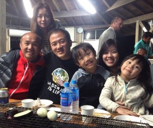 中華職棒スタッフが訪問