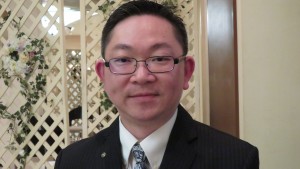 菁華扶輪社會長謝振維希望加強國際交流活動