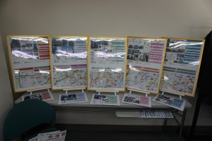 セミナーでは実際に物件も展示した