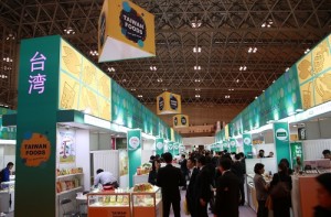 台灣共有112家廠商參加此屆東京國際食品展