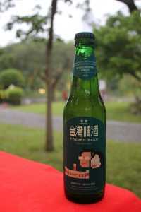 記念ラベルの台湾ビール