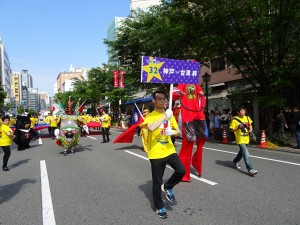 隊名『神戶─台灣 絆』 包含神戶僑胞對台日永續友好的期盼