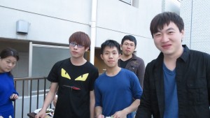 台灣留學生一起辦烤肉PARTY