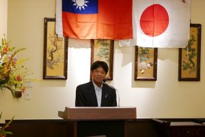 川崎市日華親善協會松原成文致詞
