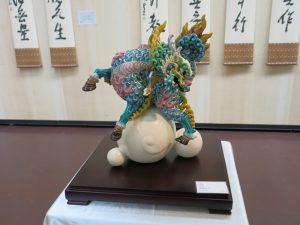 展示された交趾陶