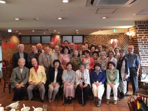 最後の総会を開催した、「樺の葉会・終戦時在校生の会」