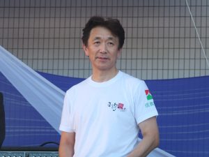 台湾フェスタ実行委員長の朱恭亮氏