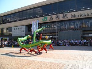 JR仙台駅では台湾観光協会による観光PRイベントが行われた