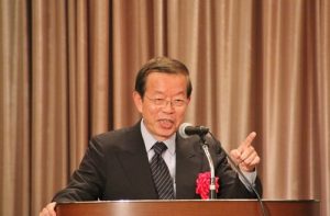 駐日代表謝長廷表示到場聽立委提及台灣現況,頗有收穫