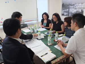 會中談及台灣投資者對日本不動產買賣環境的看法以及協會方面處理不動產買賣糾紛的情況