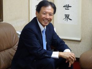 駐大阪辦事處新處長陳訓養健談、平易可親