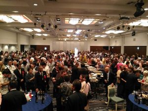 會場聚集逾500為賓客,共同慶祝雙十國慶